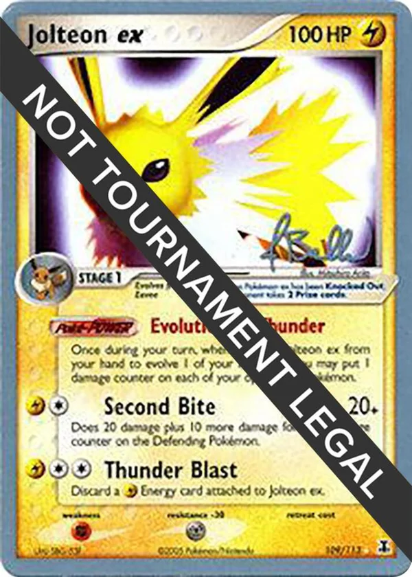 Jolteon ex #109/113
