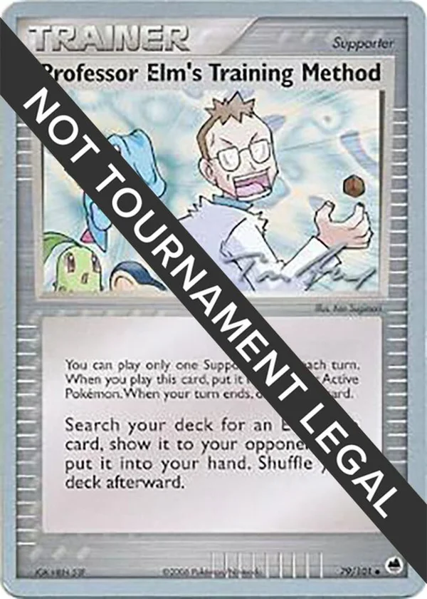 Professor Elm's Training Method #79/101