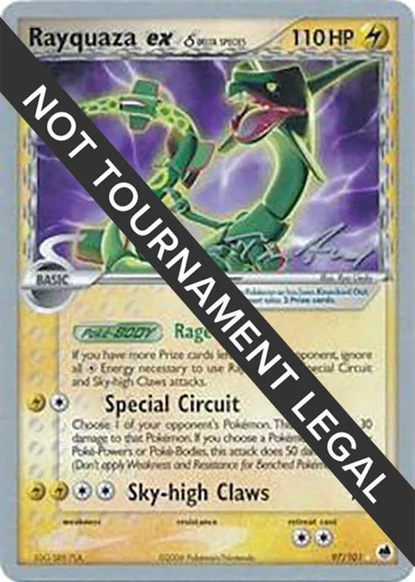 Rayquaza ex (Delta Species) #97/101