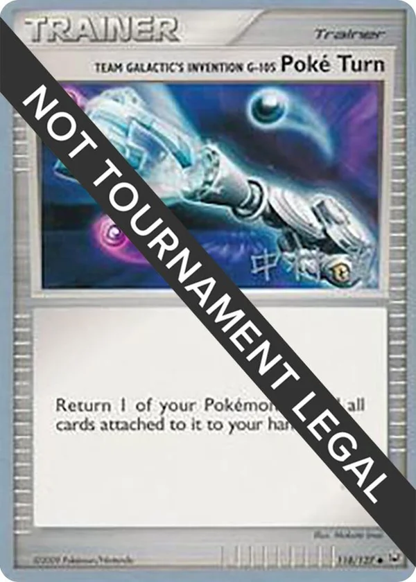 Team Galactic's Invention G-105 Poke Turn #118/127