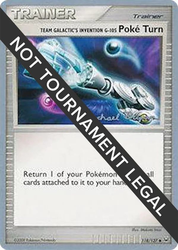 Team Galactic's Invention G-105 Poke Turn #118/127