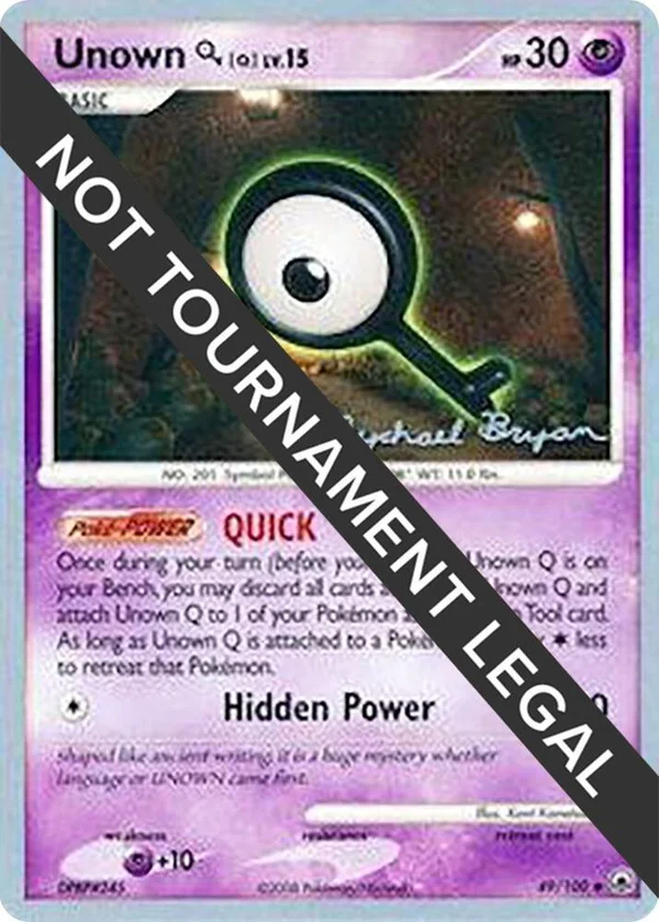 Unown (Q) #49/100