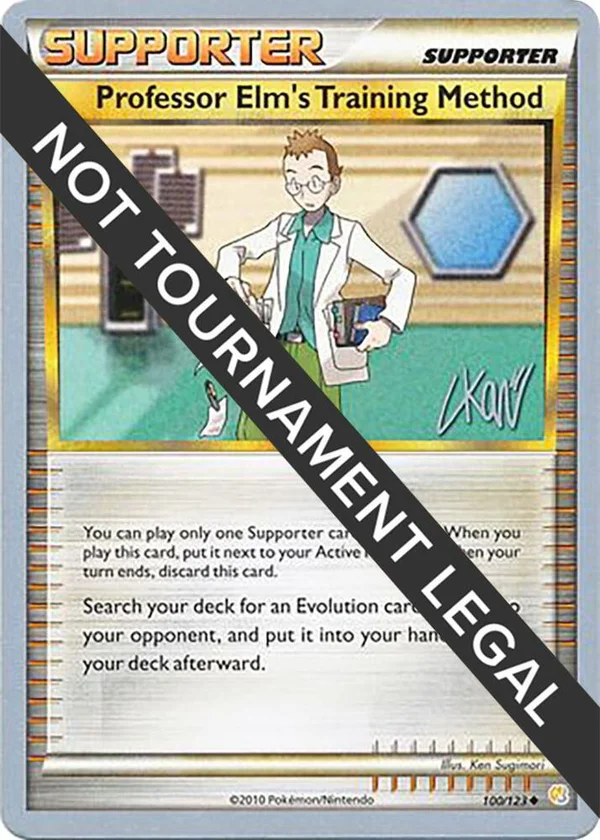 Professor Elm's Training Method #100/123