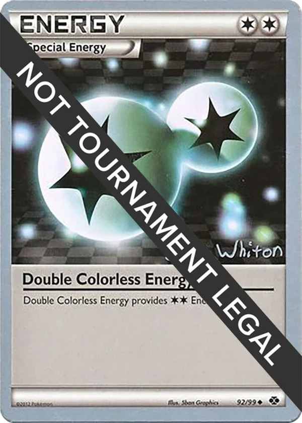 Double Colorless Energy #92/99