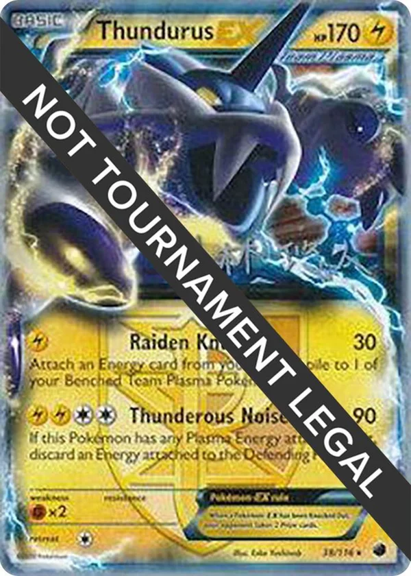 Thundurus EX #38/116