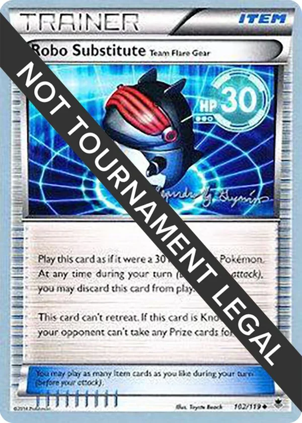 Robo Substitute (Team Flare Gear) #102/119
