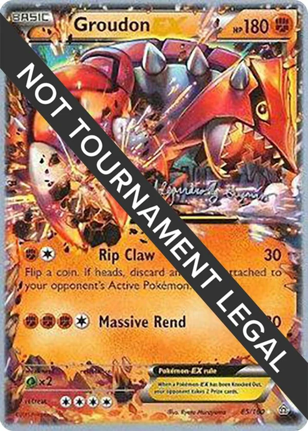Groudon EX #85/160
