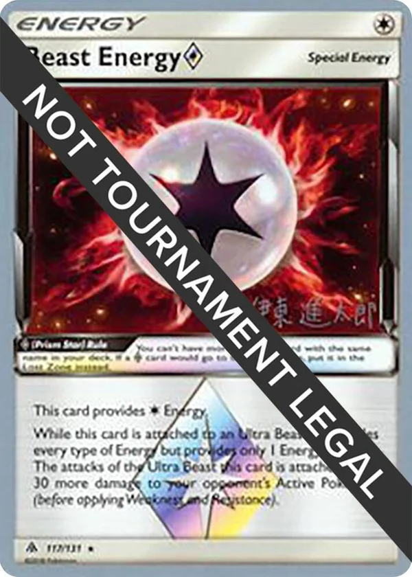 Beast Energy Prism Star #117/131