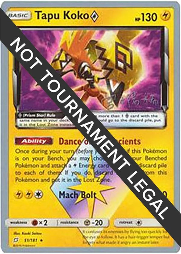 Tapu Koko Prism Star #51/181