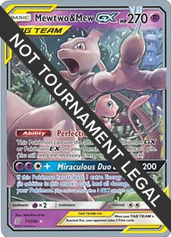 Mewtwo & Mew GX #71/236