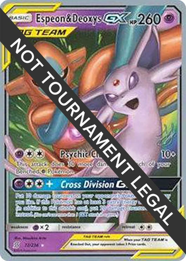 Espeon & Deoxys GX #72/236