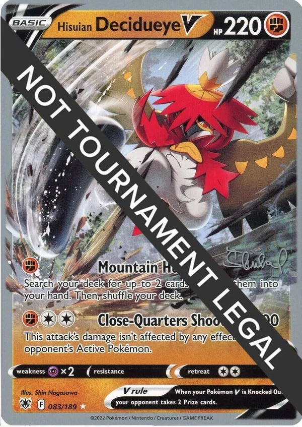 Hisuian Decidueye V #83/189