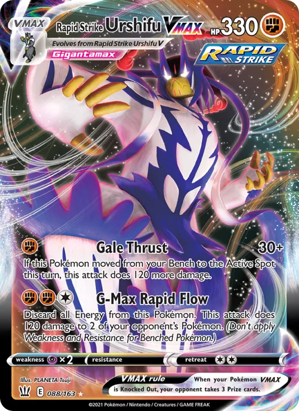 Rapid Strike Urshifu VMAX #88/163