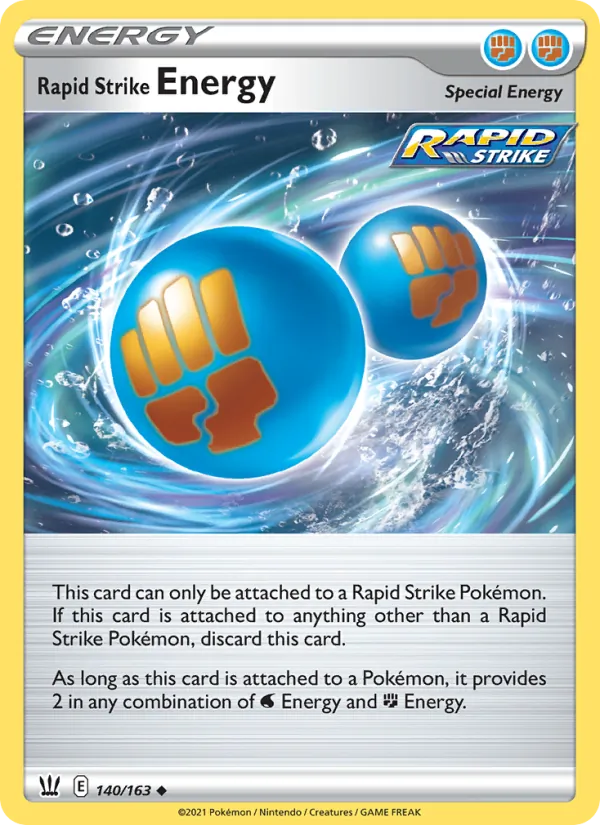 Rapid Strike Energy #140/163