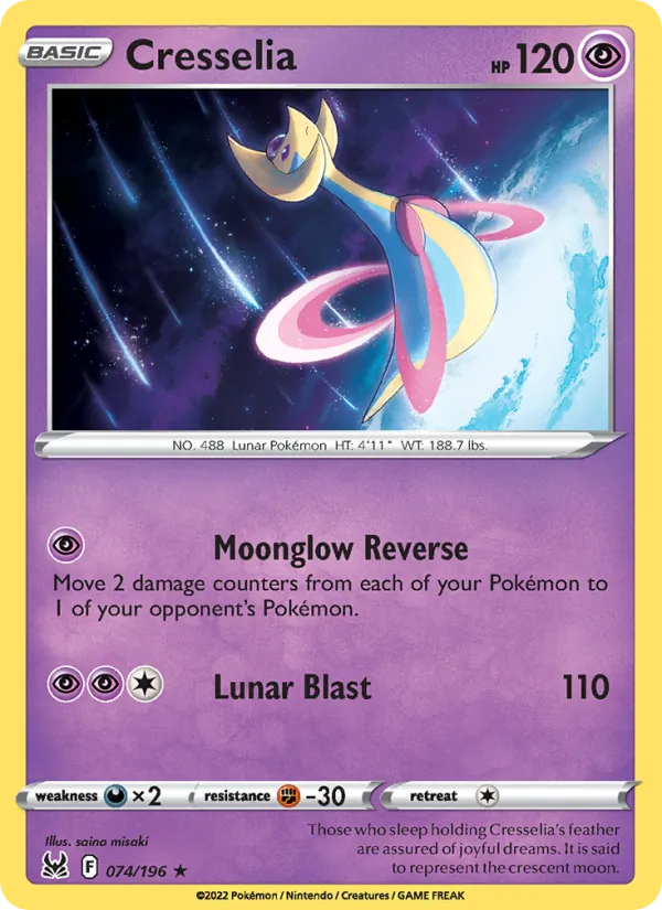 Cresselia #74/196