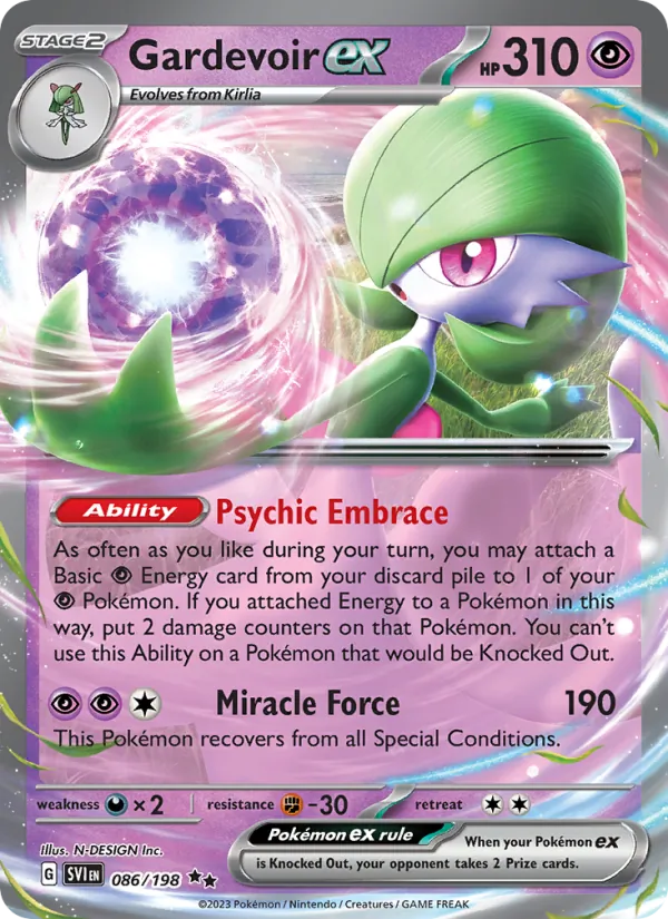 Gardevoir ex #86/198