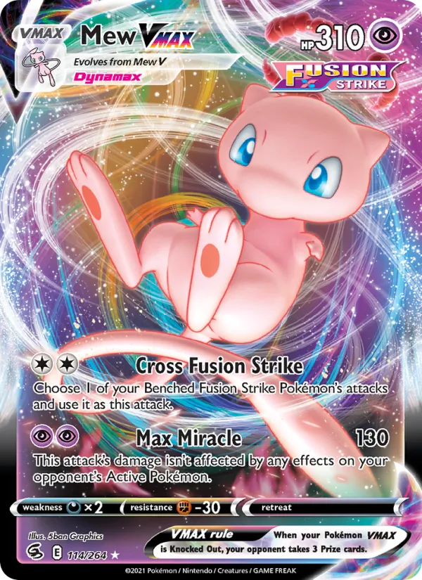 Mew VMAX #114/264