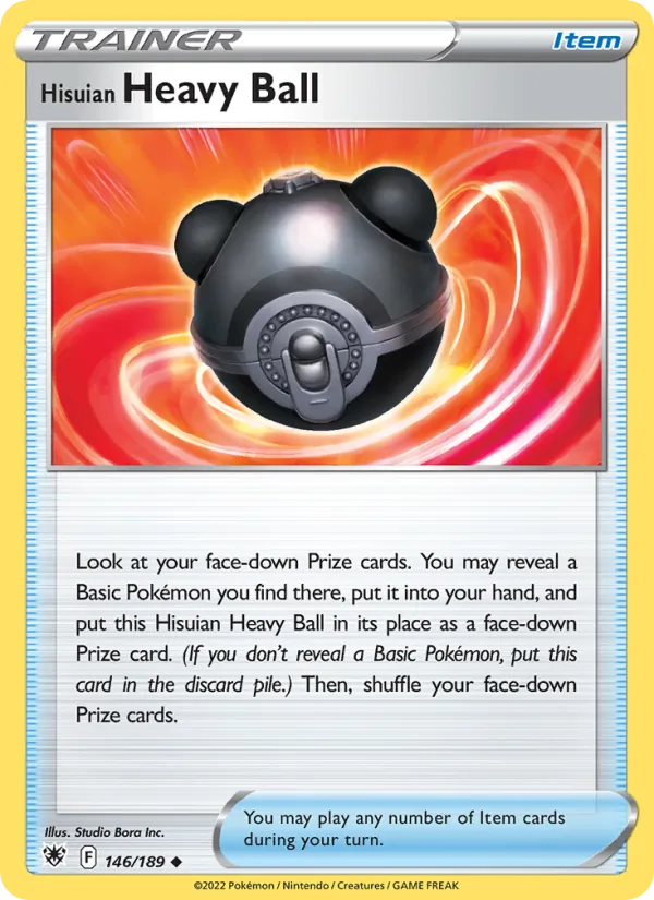 Hisuian Heavy Ball #146/189