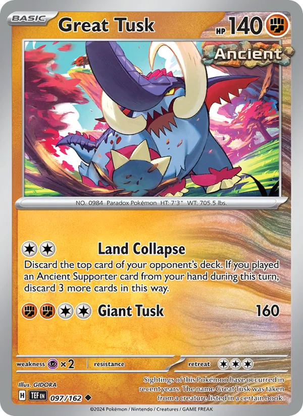 Great Tusk #97/162