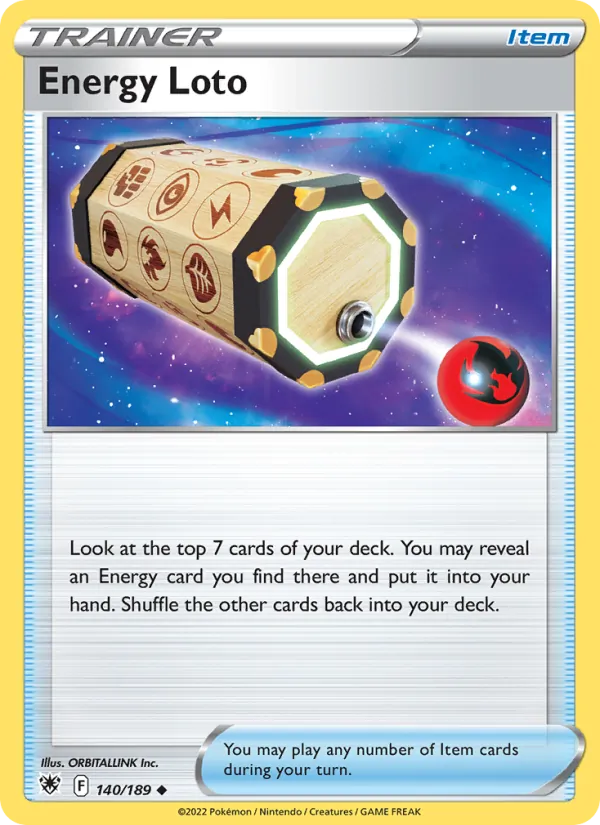 Energy Loto #140/189