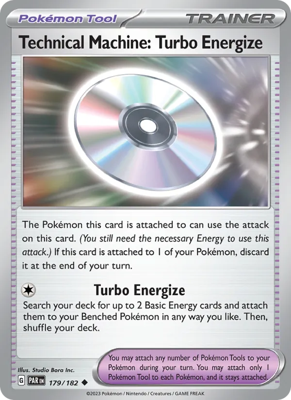 Technical Machine: Turbo Energize #179/182
