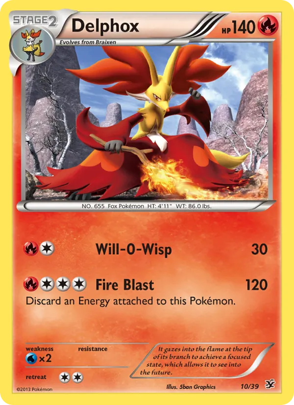 Delphox #10/39