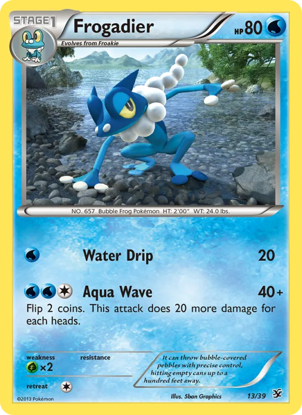 Frogadier #13/39