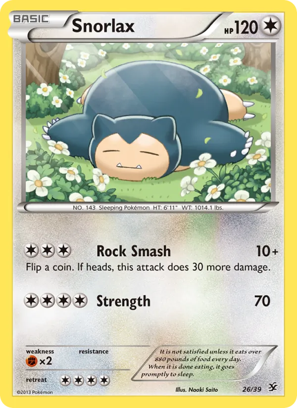 Snorlax #26/39