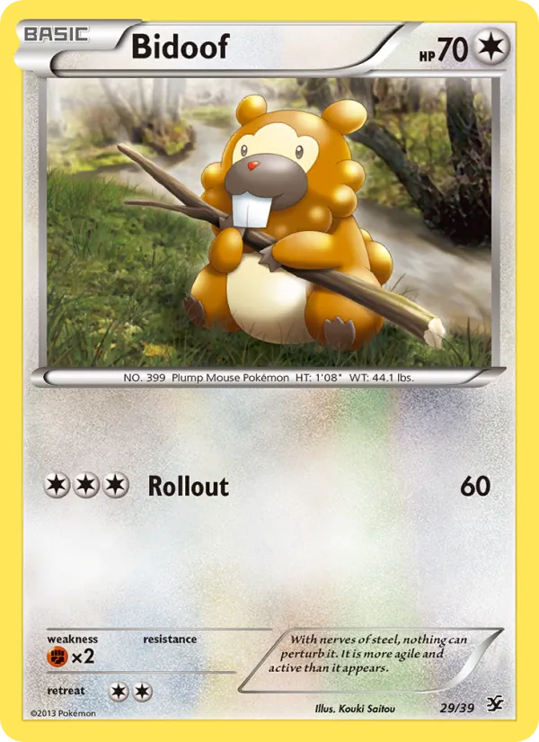 Bidoof #29/39