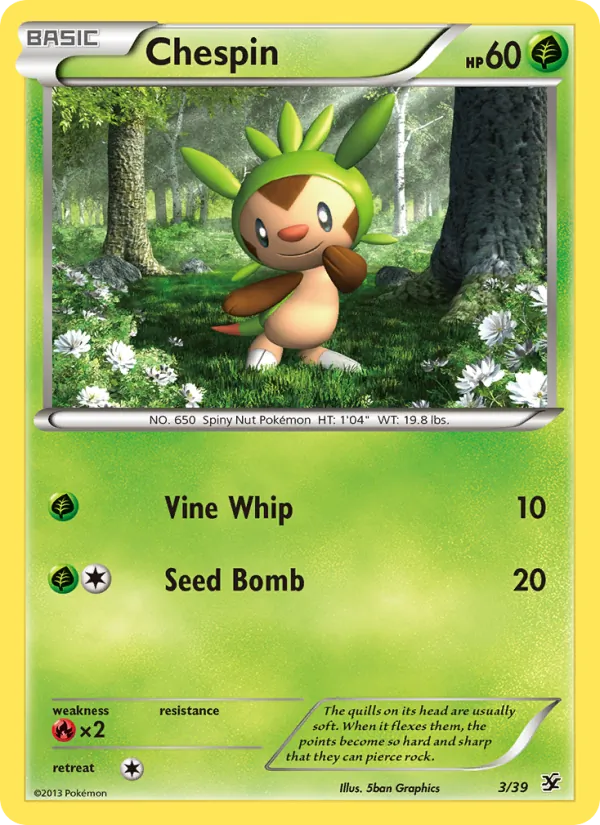 Chespin #3/39