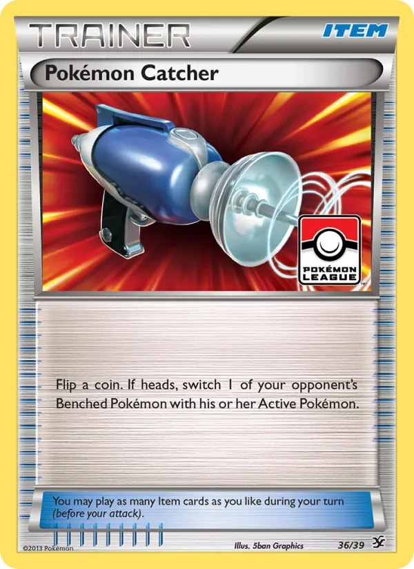 Pokémon Catcher, Kalos Starter Set #36/39