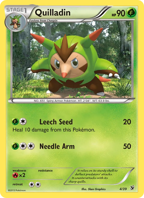 Quilladin #4/39