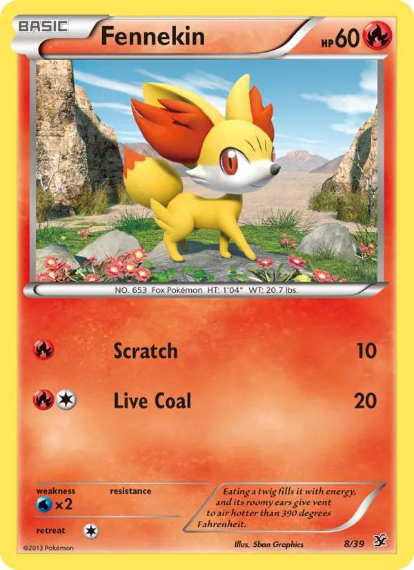 Fennekin #8/39