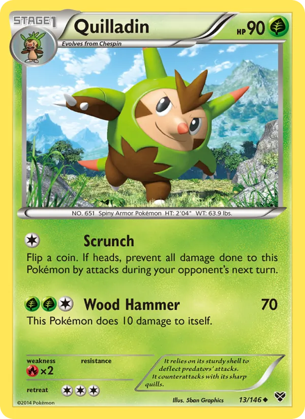 Quilladin #13/146