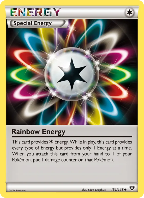 Rainbow Energy, XY #131/146