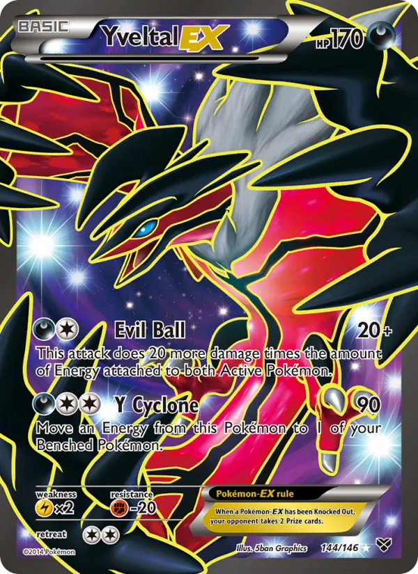 Yveltal EX #144/146