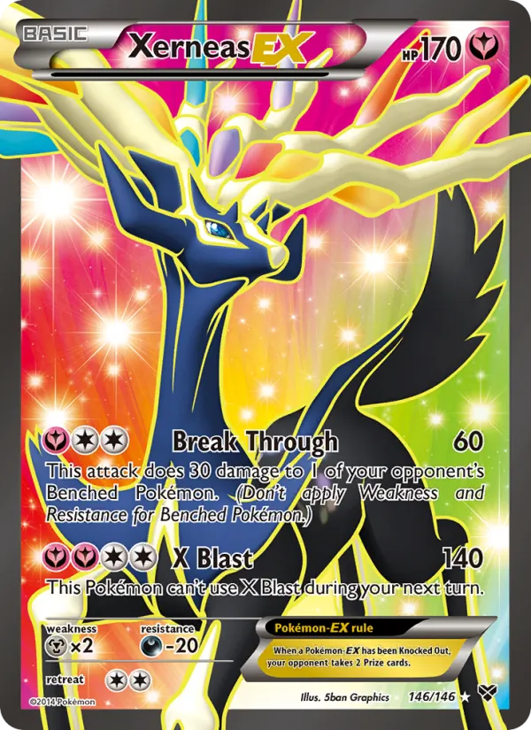 Xerneas EX #146/146