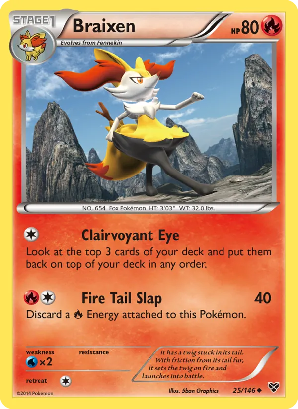Braixen #25/146