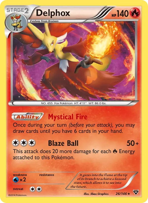Delphox #26/146