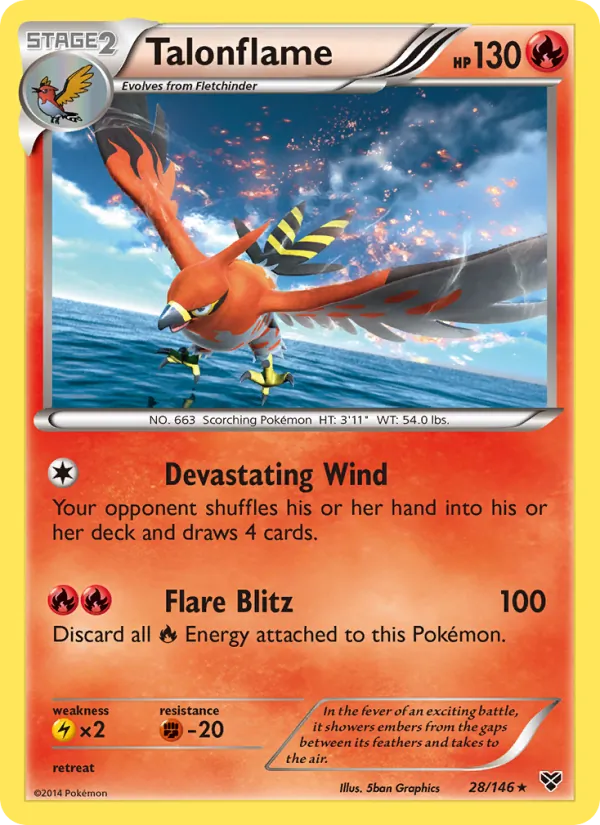 Talonflame #28/146