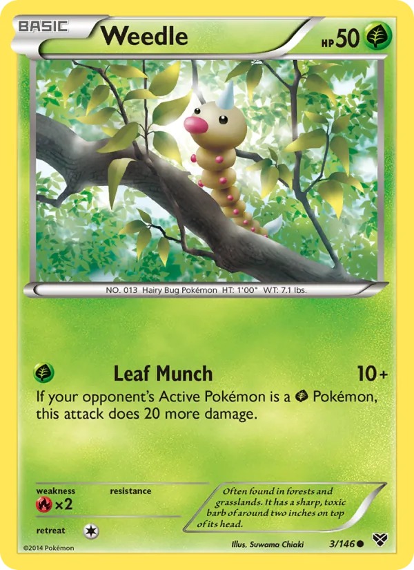 Weedle #3/146