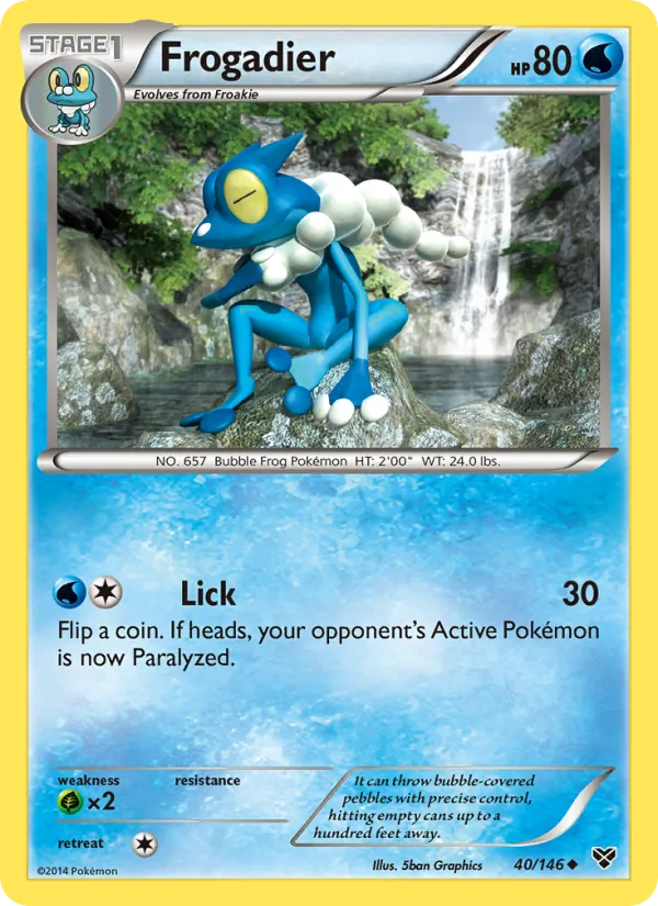 Frogadier #40/146