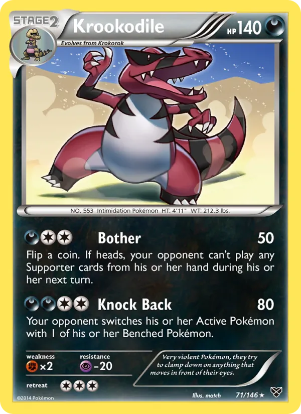 Krookodile #71/146