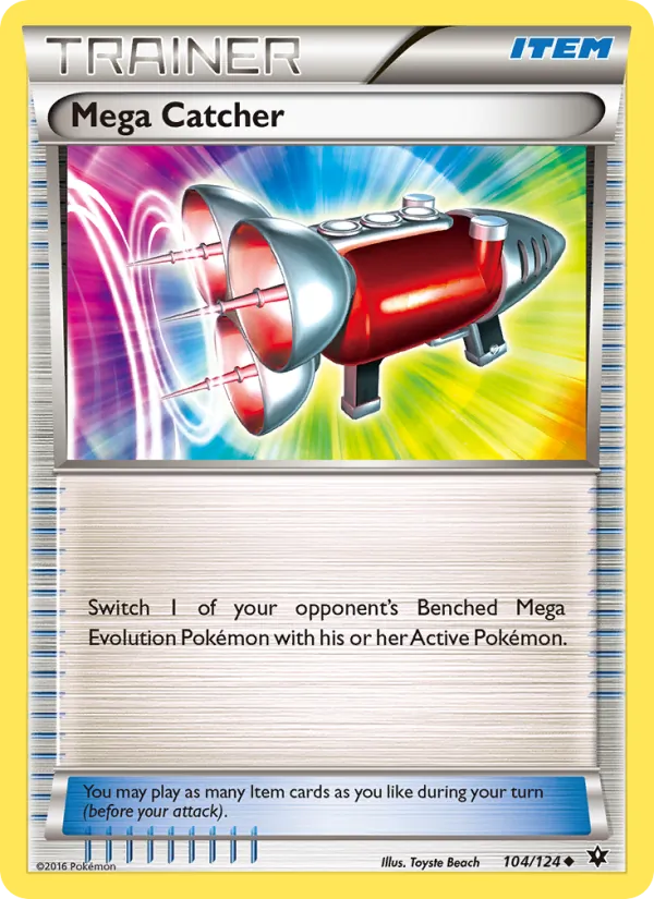 Mega Catcher, Fates Collide #104/124