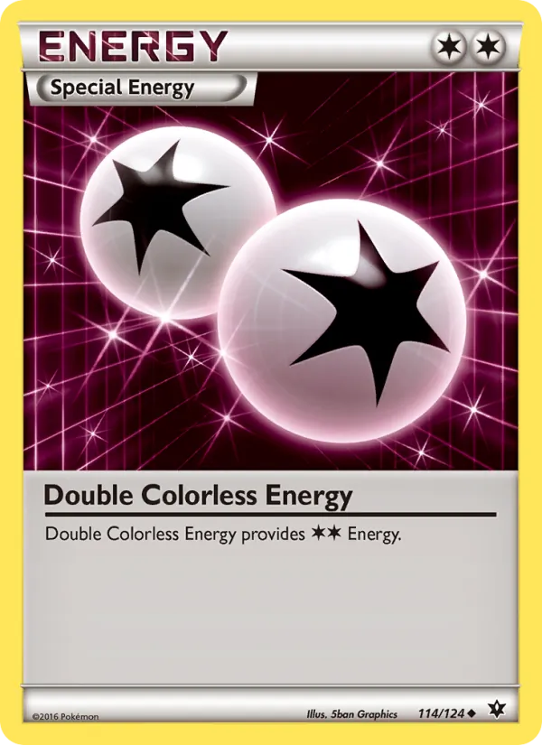 Double Colorless Energy, Fates Collide #114/124