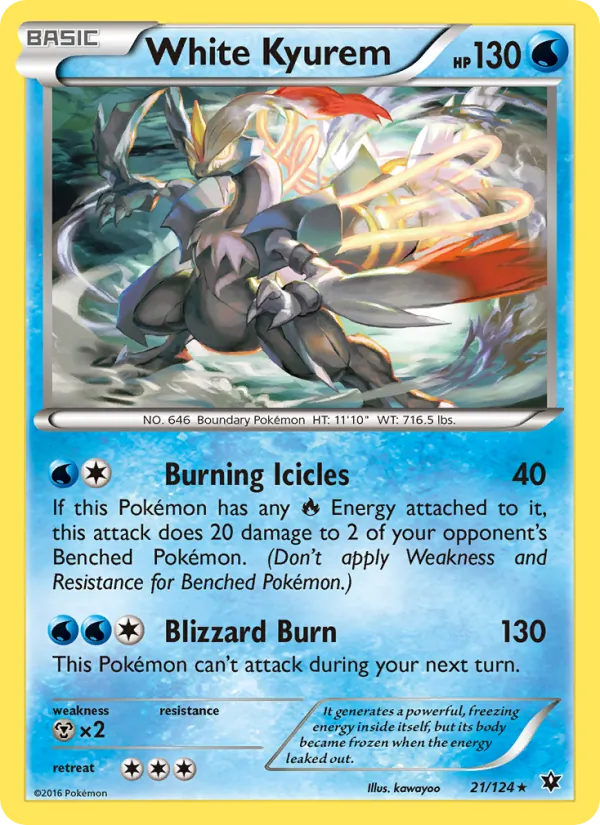 White Kyurem #21/124