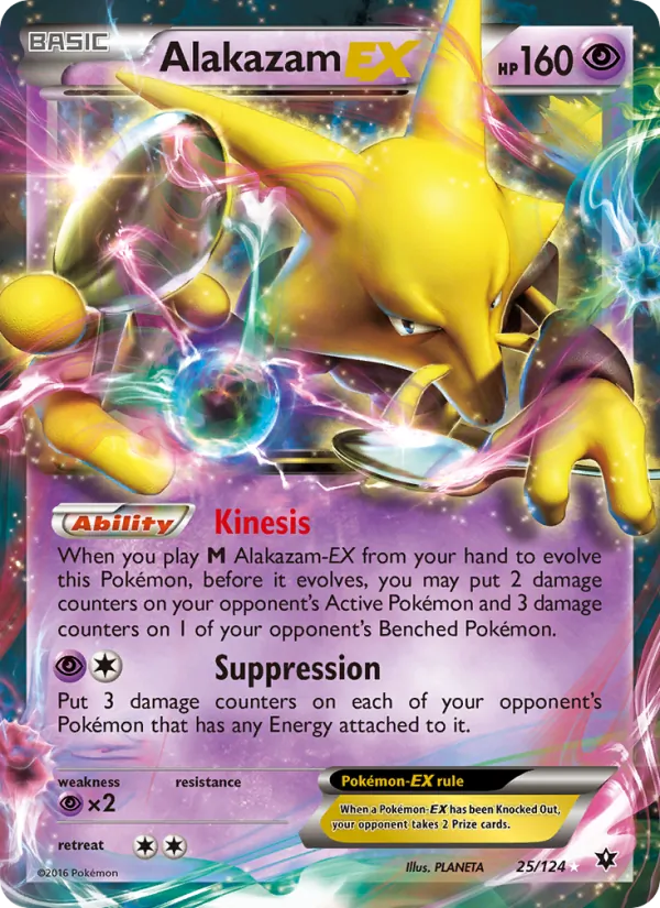 Alakazam EX #25/124