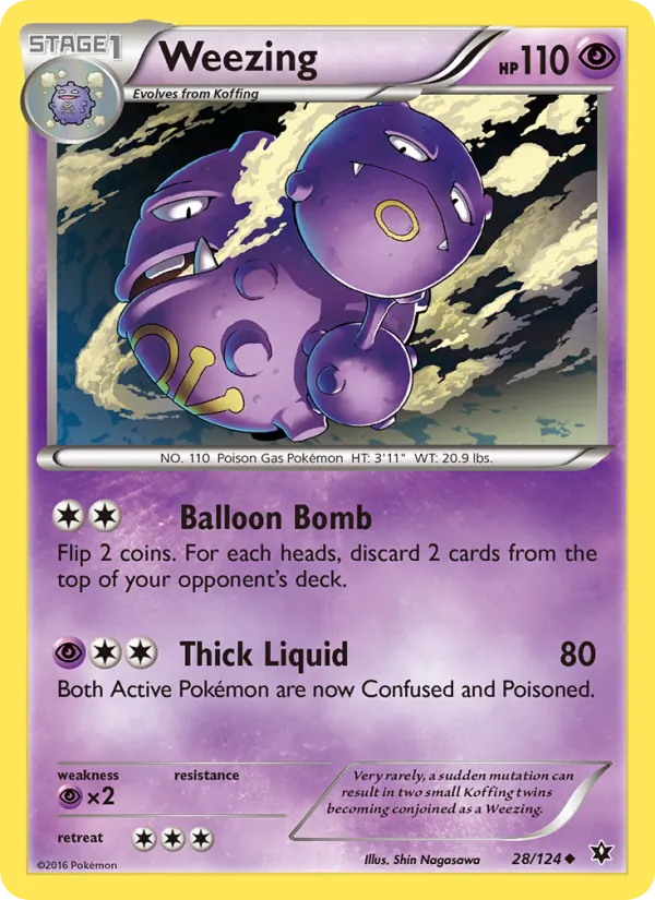 Weezing #28/124