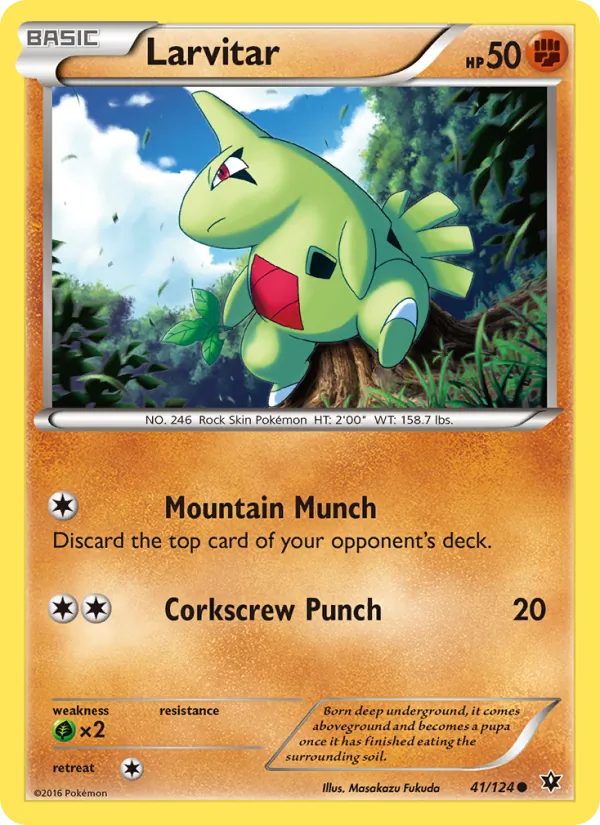 Larvitar #41/124