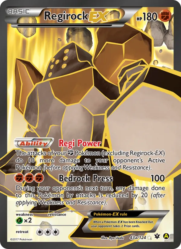 Regirock EX #43/124